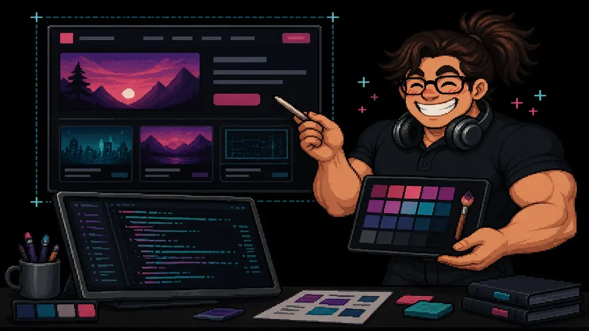 Refining a website look with Claude Design and bringing real code back into Bolt